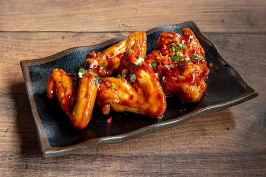 spicy chicken wings buffalo style